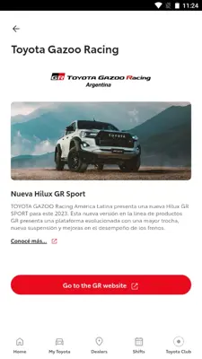 Toyota Argentina android App screenshot 1